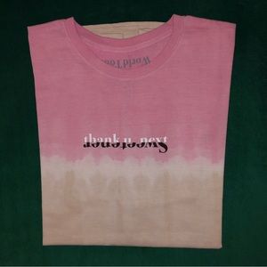 Ariana Grande Thank u, next/Sweetener Split Tie-Dye Tour T-Shirt